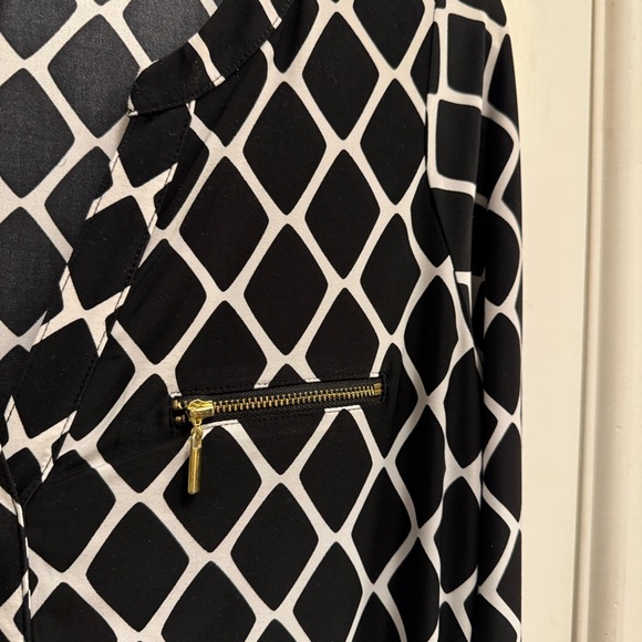 INC International Concepts blouse, size medium - Picture 4 of 5